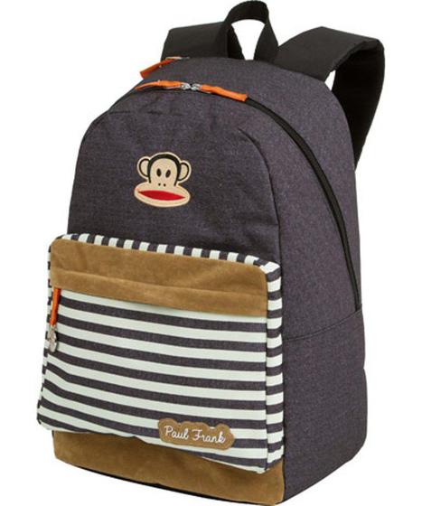Mochila De Costas Paul Frank Jeans Listras 19T04 Estojo Menor preço em Mochila De Costas Paul Frank Jeans Listras 19T04 Estojo