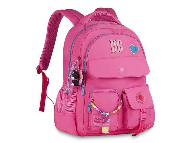 Imagem de Mochila de Costas Rebecca Bonbon Soft Miçangas RB24593 Nylon