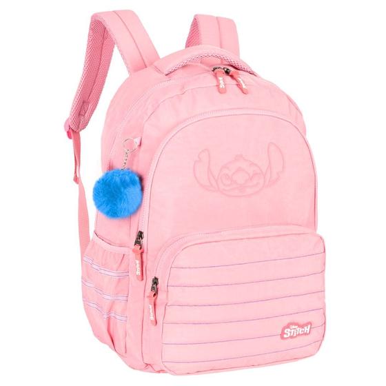 Imagem de Mochila de Costas Stitch com Divisão Laptop Juvenil - Luxcel