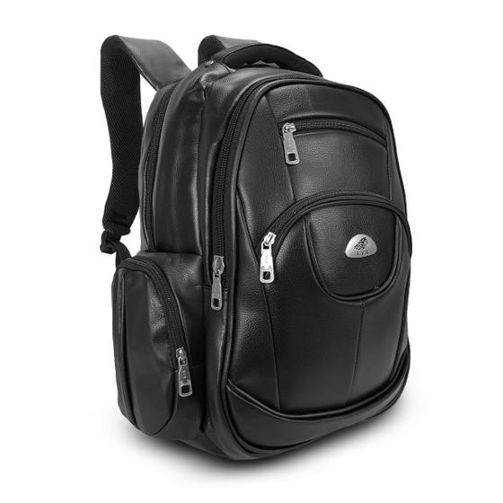 Mochila De Couro Masculina Notebook Bolsa Executiva Escolar Menor preço em Mochila De Couro Masculina Notebook Bolsa Executiva Escolar