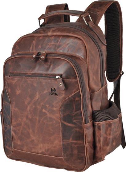 Mochila de Couro - Modelo Tron cor Fossel Café. Menor preço em Mochila de Couro - Modelo Tron cor Fossel Café.