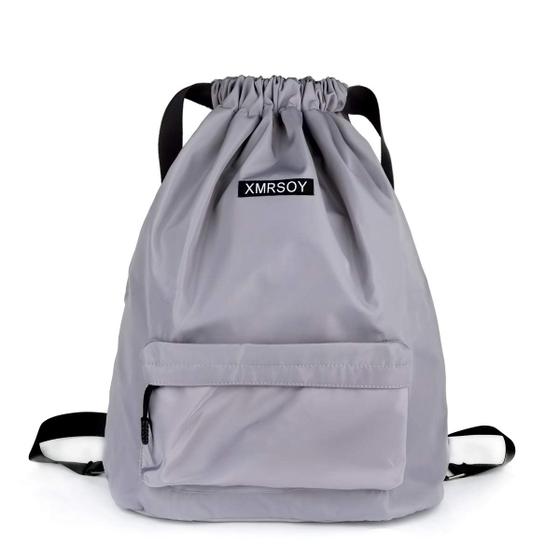 Imagem de Mochila de Ginástica com Cordão XMRSOY - Bolsa de Nylon Resistente à Água