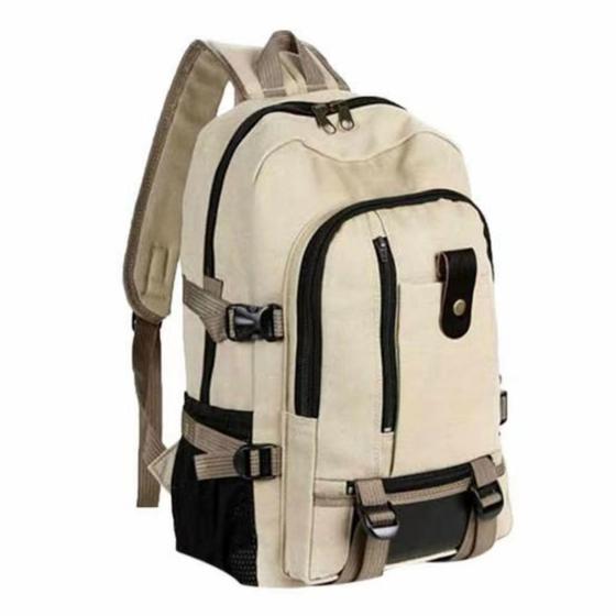 Mochila de lona Passeio feminino masculino Menor preço em Mochila de lona Passeio feminino masculino