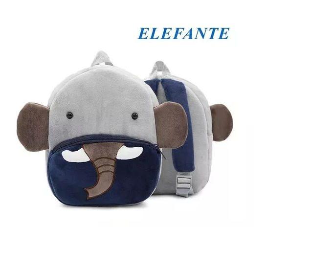 Imagem de Mochila de Pelúcia Bichos, zoo, Escolar, Lazer - Diversão