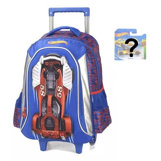 Imagem de Mochila de Rodas e Carrinho Sortido Luxcel IC39162HW-VM Azul