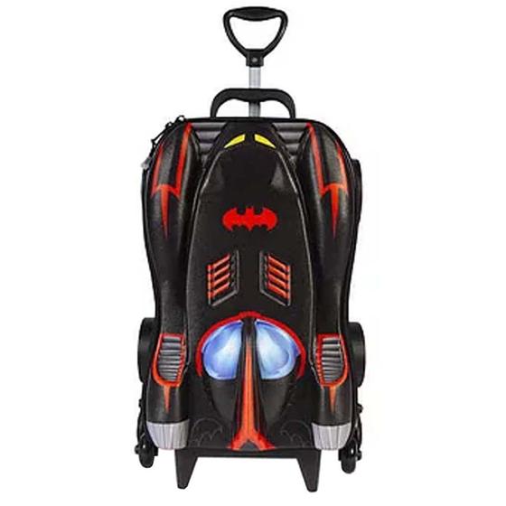 Imagem de Mochila de Rodinha 3D Batman com Lancheira Maxtoy