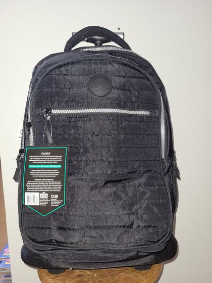Mochila De Rodinha Crinkle Cinza 2 Em 1 - Clio Style Menor preço em Mochila De Rodinha Crinkle Cinza 2 Em 1 - Clio Style