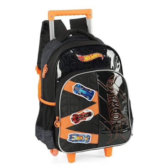 Imagem de Mochila de Rodinha e Costas Hot Wheels Carrinhos Luxo Luxcel
