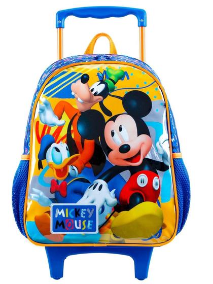 Imagem de Mochila de Rodinha Escola Mickey Mouse Original Disney 90 - Xeryus