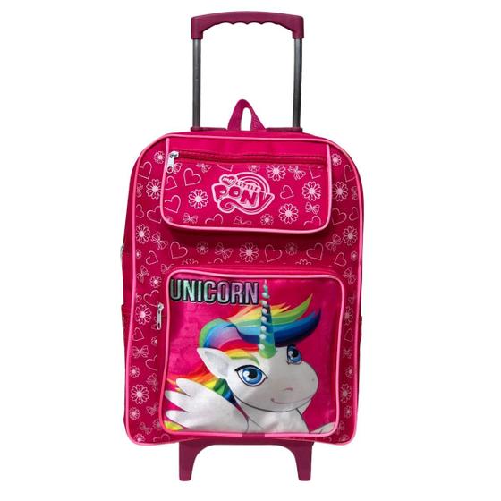 Imagem de Mochila De Rodinha Grande Menino e Menina Personagens