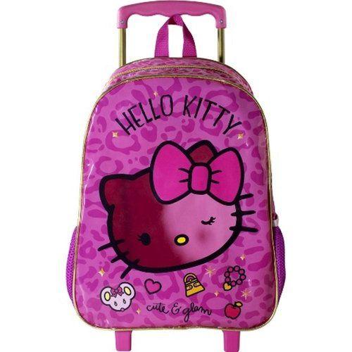 Mochila de rodinha Hello Kitty Glam 8820 - xeryus - Mochilas - Magazine ...