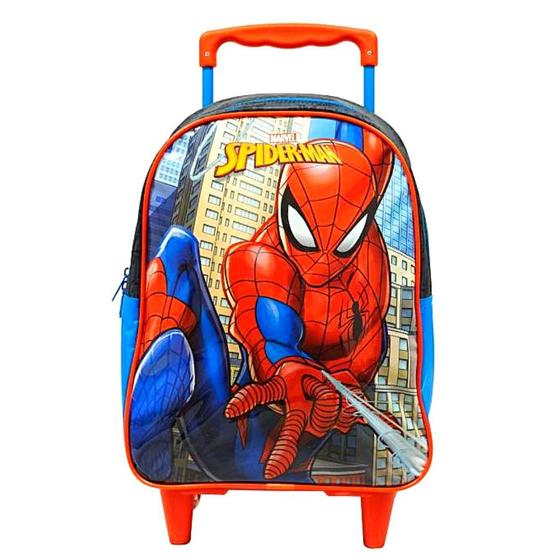 Imagem de Mochila de Rodinha Infantil Homem Aranha - Xeryus