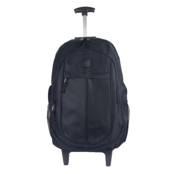 Mochila de Rodinha Masculina / Feminina Infantil Escolar Preta Menor preço em Mochila de Rodinha Masculina / Feminina Infantil Escolar Preta
