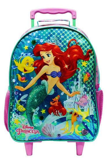 Imagem de Mochila de rodinhas 16 Princesas R1 - 11080