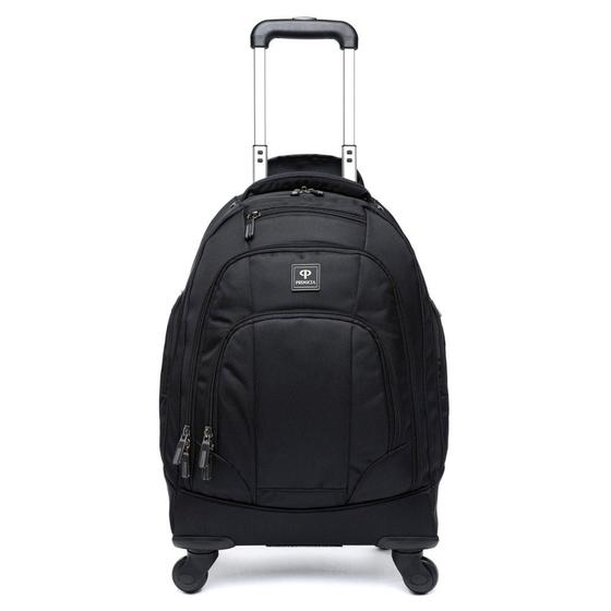 Imagem de Mochila De Rodinhas 360 Masculina Executiva Notebook Resistente