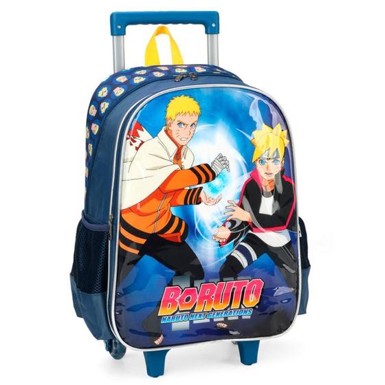 Imagem de Mochila De Rodinhas Boruto Escolar ul Meninos - Luxcel