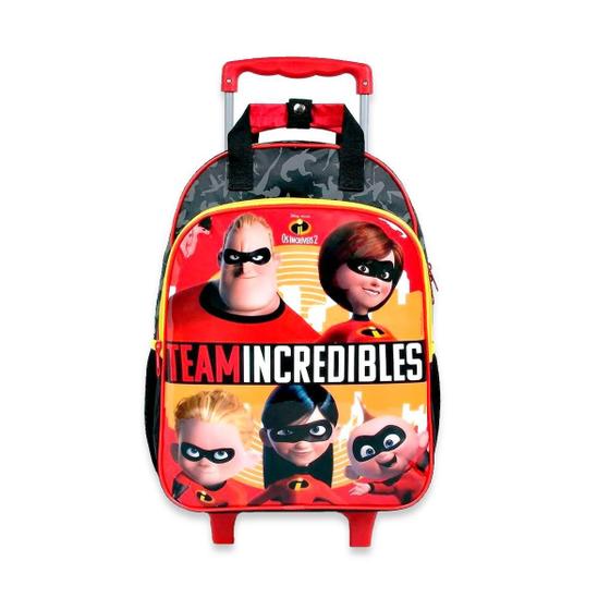 Imagem de Mochila De Rodinhas Escolar Os Incríveis Team Incredibles