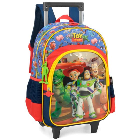 Imagem de Mochila De Rodinhas Escolar Toy Story Vermelha - Luxcel