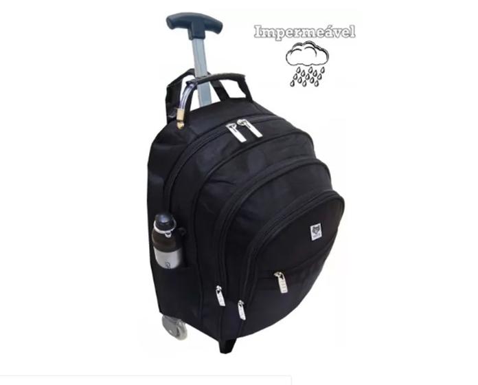 Mochila de Rodinhas Executiva Universitária Notebook Viagem Trabalho é boa?