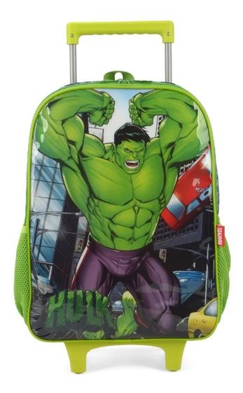 Mochila de Rodinhas Hulk Marvel - Luxcel 2023 Menor preço em Mochila de Rodinhas Hulk Marvel - Luxcel 2023