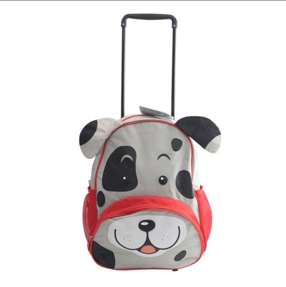 Imagem de Mochila De Rodinhas M Cachorro Clio Pets 38cm altura X 32cm largura X 16cm CP3396A