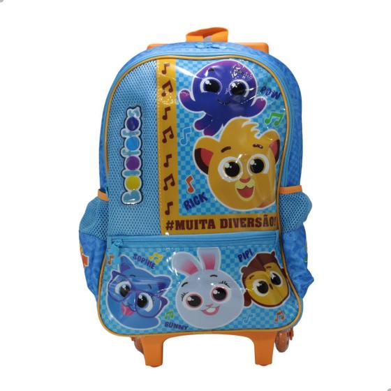 Imagem de Mochila De Rodinhas Ravi Clio Bolofofos Azul