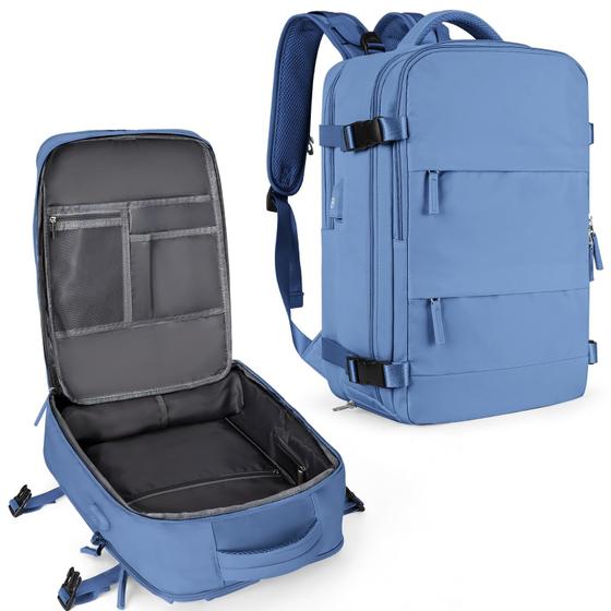 Imagem de Mochila de viagem Coowoz Large para mulheres e homens com compartimento para laptop