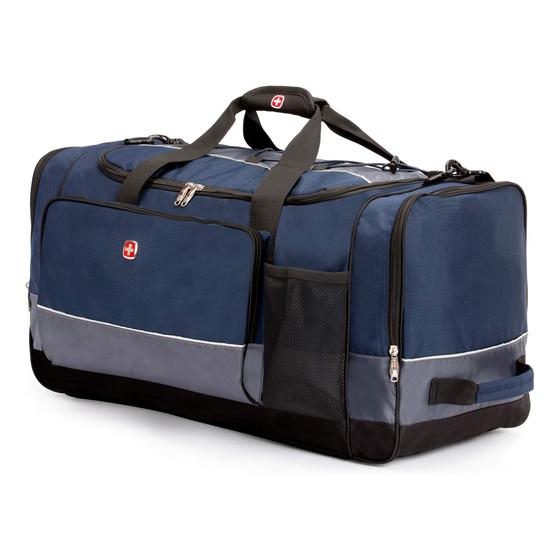 Imagem de Mochila de Viagem SwissGear Apex 71cm - Azul/Cinza