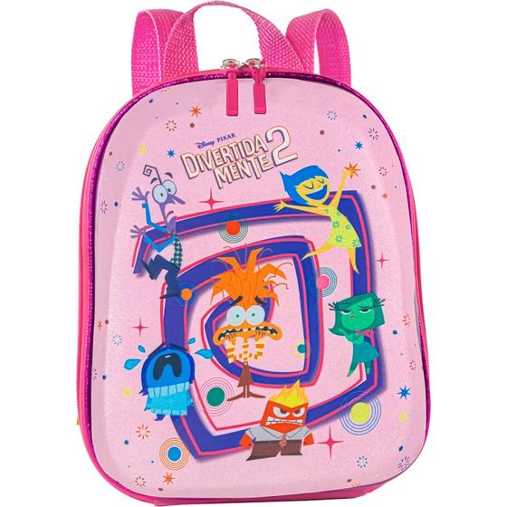 Imagem de Mochila Divertidamente Lancheira Escolar Roleta Rosa 3862BX24 - Maxtoy Diplomata