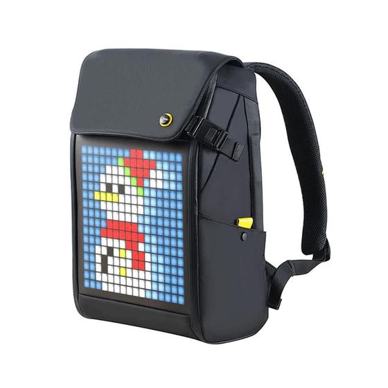 Imagem de Mochila Divoom Com Painel Em Arte Pixel Divoom Backpack M