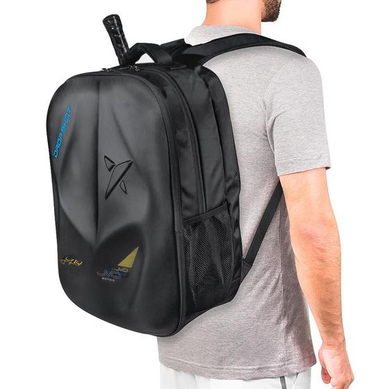Imagem de Mochila Drop Shot Kaoa JMD 2.2 Preta e Azul