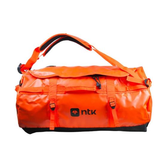 Imagem de Mochila Duffle Bag 50L Laranja Para Viagens Camping Nautika