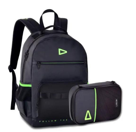 Imagem de Mochila E Estojo Box LOUD Casual Masculina Moderna Gamer - Clio