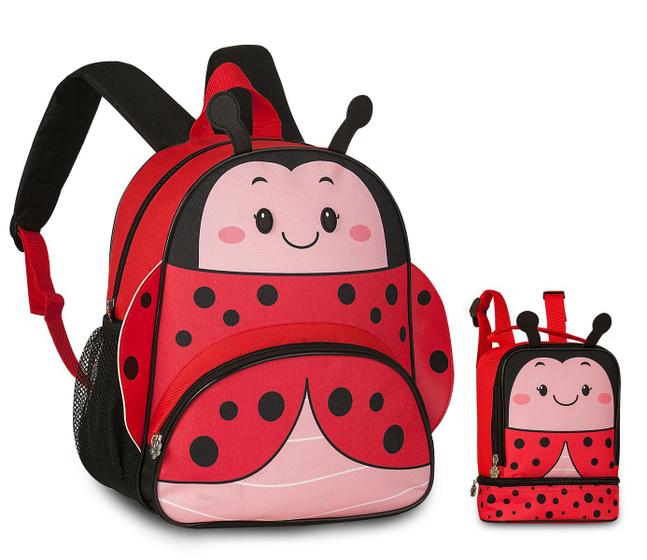 Mochila e lancheira escolar infantil feminina bichinhos fofos Menor preço em Mochila e lancheira escolar infantil feminina bichinhos fofos