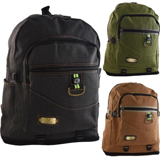 Imagem de Mochila Em Lona Expande Resistente Grande Viagem Camping - Yepp