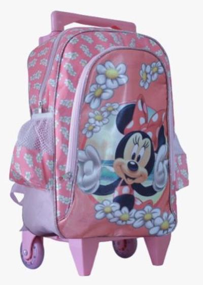 Mochila Escola Grande de Rodinha - Minnie Menor preço em Mochila Escola Grande de Rodinha - Minnie
