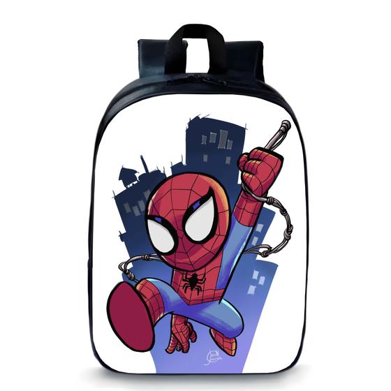 Imagem de Mochila escola infantil anime homem aranha