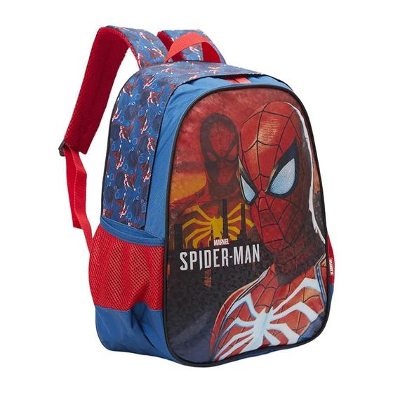 Imagem de Mochila Escolar 16 Spider Man City