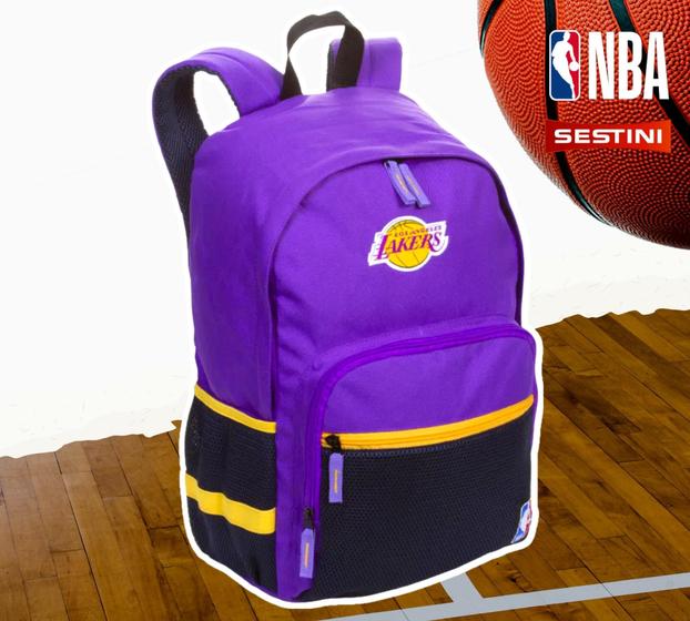 Imagem de Mochila Escolar Academia Leve Impermeável 25l Esporte Basquete