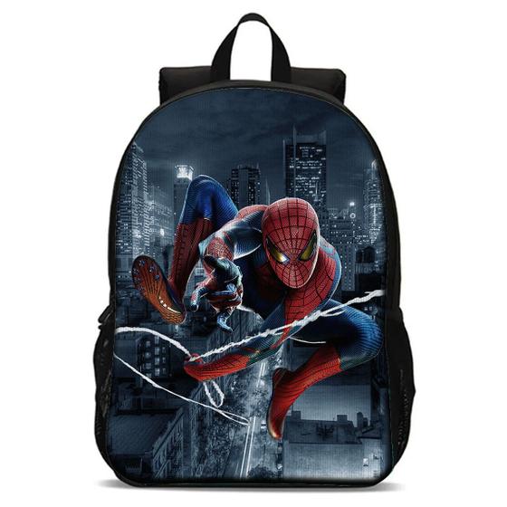 Imagem de Mochila Escolar Avulsa Infantil do Homem-Aranha Menino 