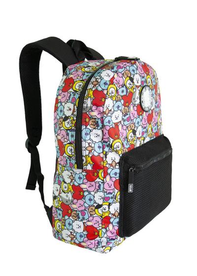 Imagem de Mochila escolar bts bt21 kpop estampa exclusiva pré escola