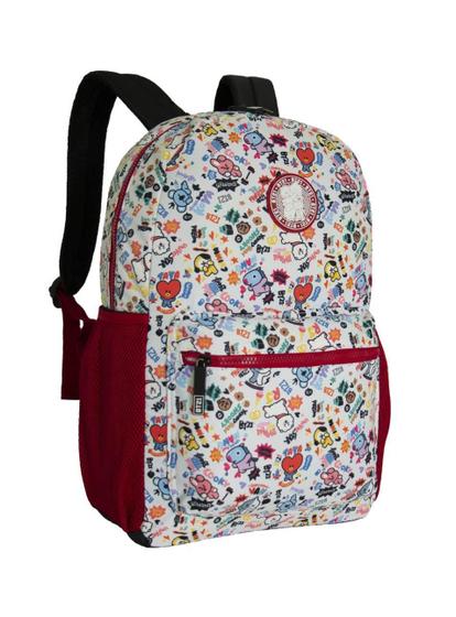 Imagem de Mochila Escolar Bts Bt21 Kpop Original Estampada Lançamento