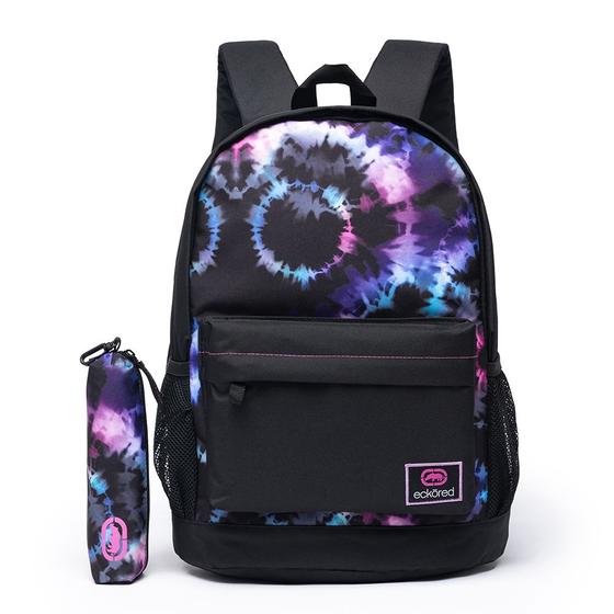 Imagem de Mochila Escolar Com Estojo Reforçado Faculdade