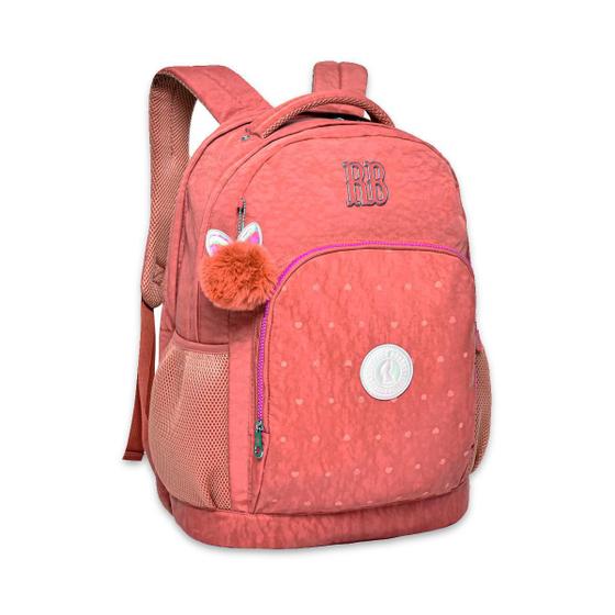 Imagem de Mochila Escolar Costas Infantil Rebecca Bonbon Rosa