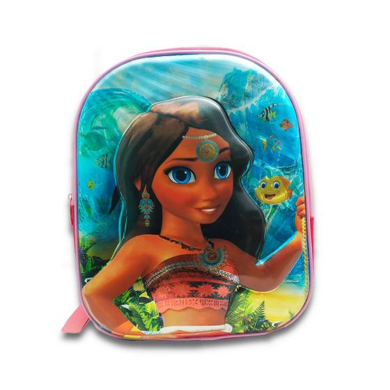 Imagem de Mochila Escolar Costas Yeep Kids  3D Cor Rosa