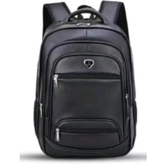 Mochila Escolar Couro Impermeável Grande Masculina Menor preço em Mochila Escolar Couro Impermeável Grande Masculina