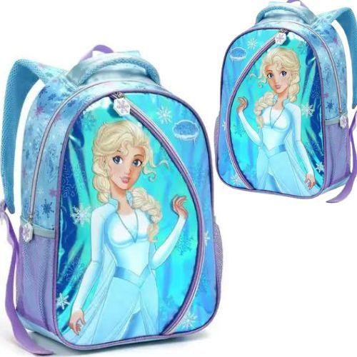 Imagem de Mochila Escolar de Costa Feminina On Ice Princesa do Gelo Seanite