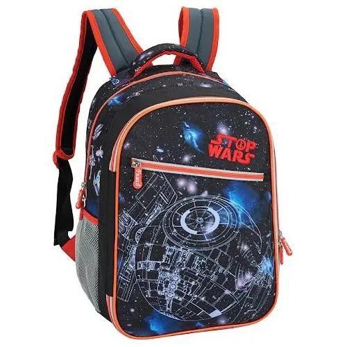 Imagem de Mochila Escolar De Costas Infantil Stop Wars Guerra Tamanho Médio