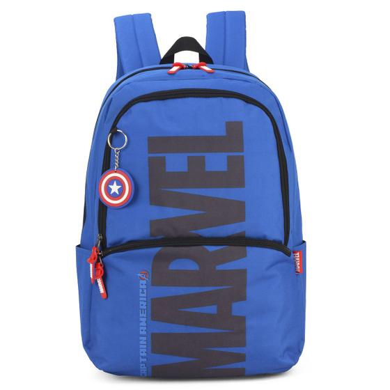 Imagem de  Mochila Escolar de Costas Reforçada Avengers Marvel AZ