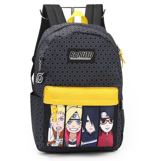 Imagem de Mochila Escolar de Costas Reforçada Boruto - Anime Original